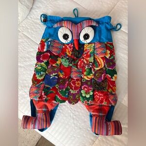 Colorful Owl Backpack
